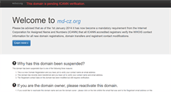 Desktop Screenshot of md-cz.org